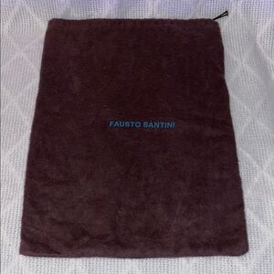 FAUSTO SANTINI Italy brown Dust Bag.